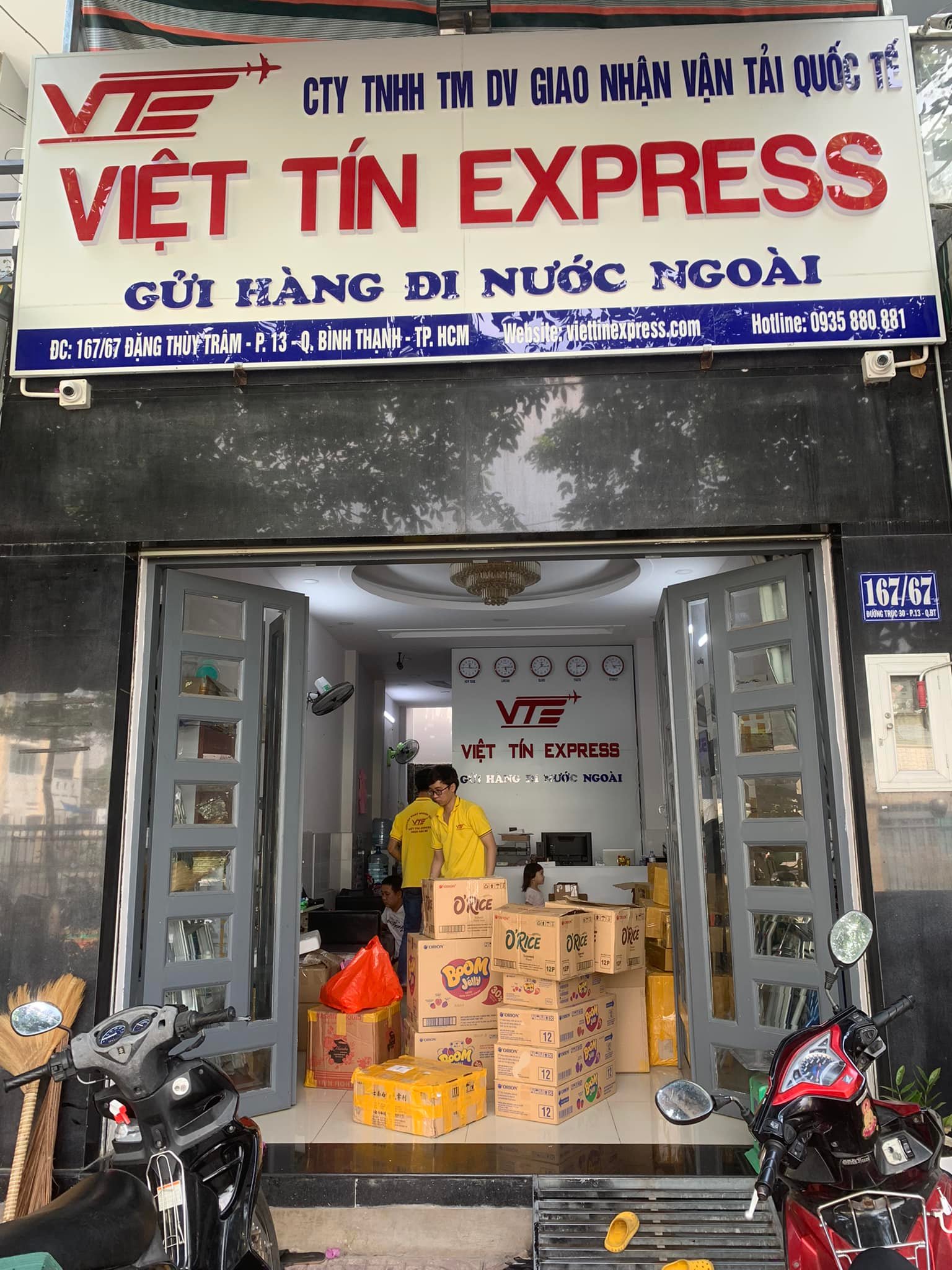 Gửi hàng đi Mỹ Việt Tín Express